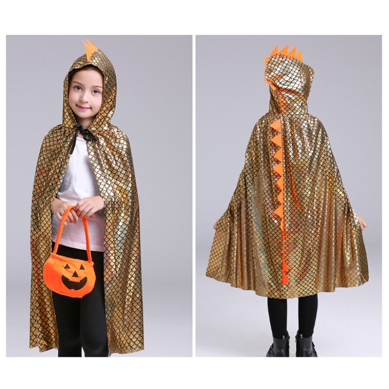 Halloween Ghost Festival Children's Dinosaur Cape Cloak