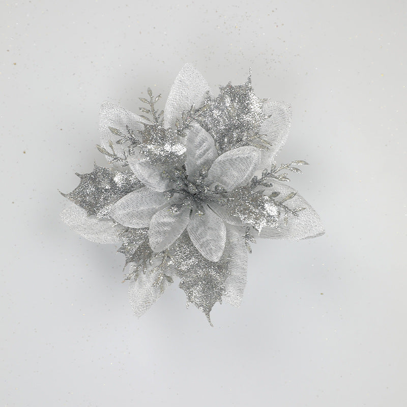Christmas day gold powder Christmas flower