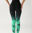 Gradient Tie-dye Yoga Seamless Female Running Workout Pants