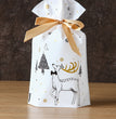 Christmas gift bag drawstring bag