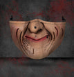 Halloween printed mask