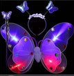 Glowing butterfly wings with lights children's costumes