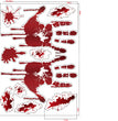 Halloween decoration wall stickers