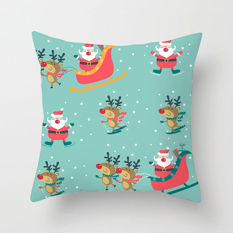 Christmas cartoon pillowcase