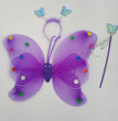 Glowing butterfly wings with lights children's costumes