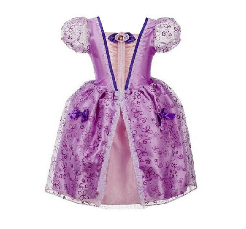 Short-Sleeved Halloween Dress Dress Children Dress
