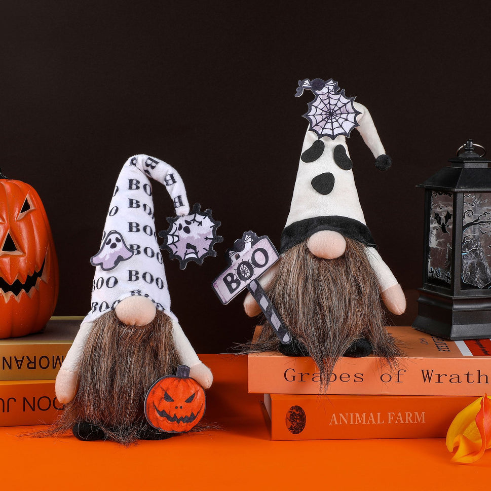 Halloween Decoration Sitting Faceless Doll Rudolf