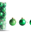 Christmas Decoration Electroplating Plastic Christmas Ball Set