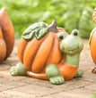 Halloween Animal Avatar Pumpkin Body Statue Resin Crafts Home Garden Study Decoration