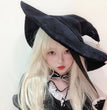 Halloween Fashion Suede Strap Bow Hat