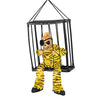 Induction Activated Voice Controlled Halloween Glow Cage Ghost
