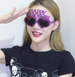 Creative 2024 Happy New Year Party Glasses Supplies Photo Props Holiday Dance Dress Up Funny Glasses