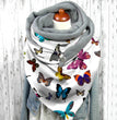 Halloween Fashion Simple And Versatile Thick Shawl