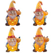 New Halloween Decorations Pumpkin Old Man Statue Home Resin Crafts
