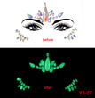 Halloween Ghost Face Crystal Diamond Sticker Diamond Luminous