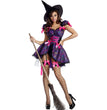 Spider Web Witch Clothes Halloween Magic Wizard Cos Costume