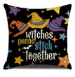 Halloween Printed Home Decoration Sofa Cushion Pillow Cover