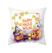 New Product Halloween Pillowcase Pumpkin Letter Fly Velvet Pillow Cushion Cover