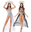 Halloween Ancient Greek Sexy Gorgon Stage Costume