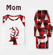Christmas European And American Christmas Deer Head Print Parent-child Home Service Suit