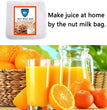 Nut Milk Bag, Pro Quality Multiple Usage Reusable Food Strainer, Cold Brew Coffee Bag Cheese Cloth, Ultra Fine Nylon Mesh Food Grade for Almond/Soy Milk, Juice, Coffee, Tea, 12"X12"