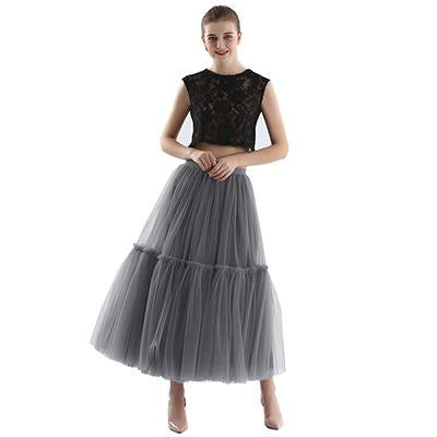Women's Fashion Mesh Skirt