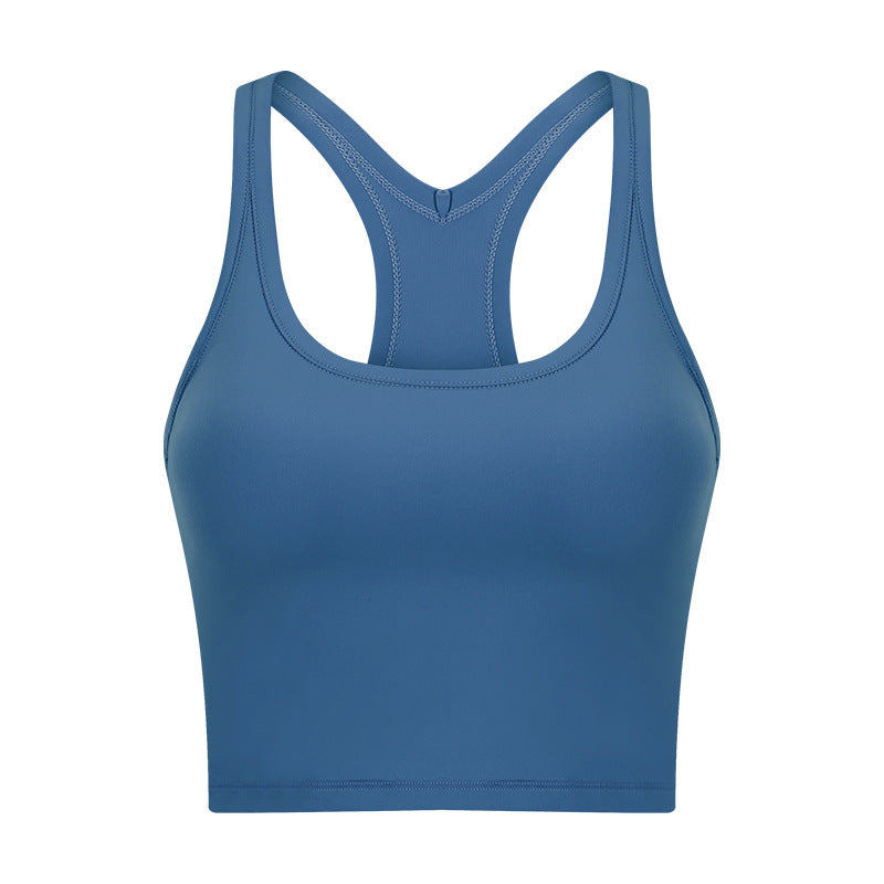 Yoga Vest With Chest Pad For Women