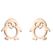 Stainless Steel Halloween Horror Stud Earrings