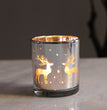 Personalized Christmas Decoration Glass Empty Cup Candle Holder Decoration Incense