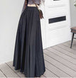 Women's Fashion Casual Retro Low Waist Skirt