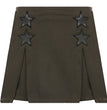 Niche High Waist Slimming A- Line Pleated Short Skirt For Women
