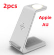 3 In 1 Fast Charging Station Wireless Charger Stand Wireless Quick Charge Dock For Phone Holder
