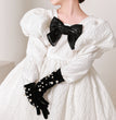 Girls Temperament Fashion Pleated Piano Costumes