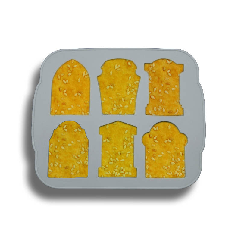 Tombstone Silicone Ice Tray Halloween Cake Mold Horror Evil Tombstone