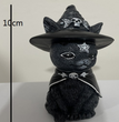 Halloween Magic Cat Resin Crafts Ornaments