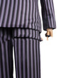 Wednesday Halloween Striped Cosplay Costume