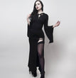 Women's Slim Fit Bag Hip Halloween Dark Skirt