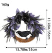 Halloween Bowknot Crow Garland Door Hanging