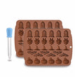 Halloween 40 Skull Ice Cube Baking Mould