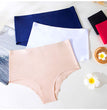 Women's Fashion Seamless One-piece Sports Solid Color Mid-waist Shorts