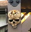 Halloween Decoration Ghost Skull Wall Pendant Candle Holder