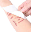 Halloween New Scar Tattoo Stickers Wound