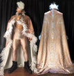 White Christmas Performance Dress Trailer Set