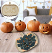 Halloween Wooden Pumpkin Tray Home Decor
