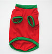 Red Christmas Style Christmas Snowman Pet Clothing Dog T-shirt
