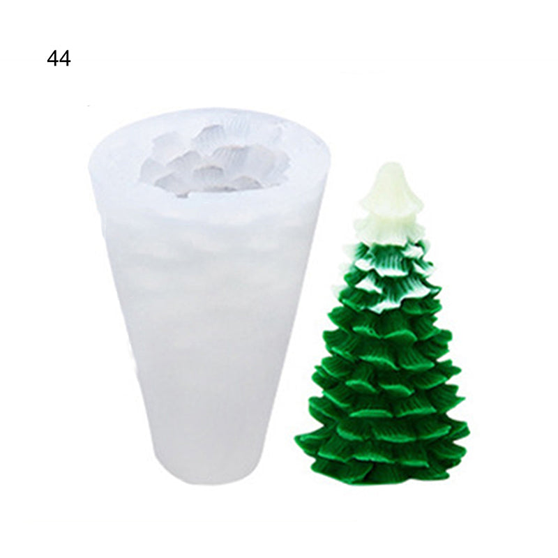 Christmas tree silicone mold