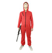The Same Red One-piece Cosplay Costume Halloween Decoration Costume