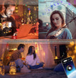 APP Light String Mobile Phone Bluetooth USB Copper Wire Music Decorative Lantern