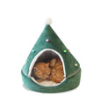Christmas tree cat litter