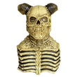 Halloween New Horror Skull Horn Devil Latex Mask Hood Dark